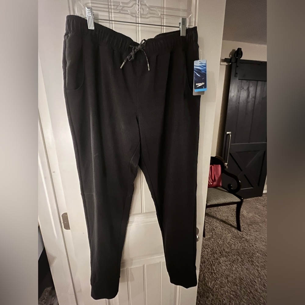 Speedo Black Jogger Sweatpants